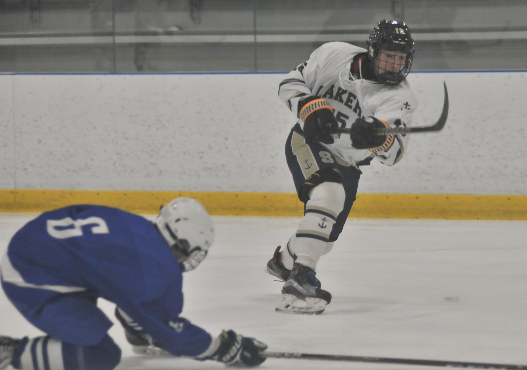Skaneateles hockey vs. Whitesboro - Van Holtz